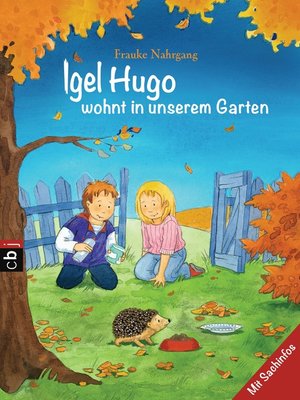 cover image of Igel Hugo wohnt in unserem Garten
